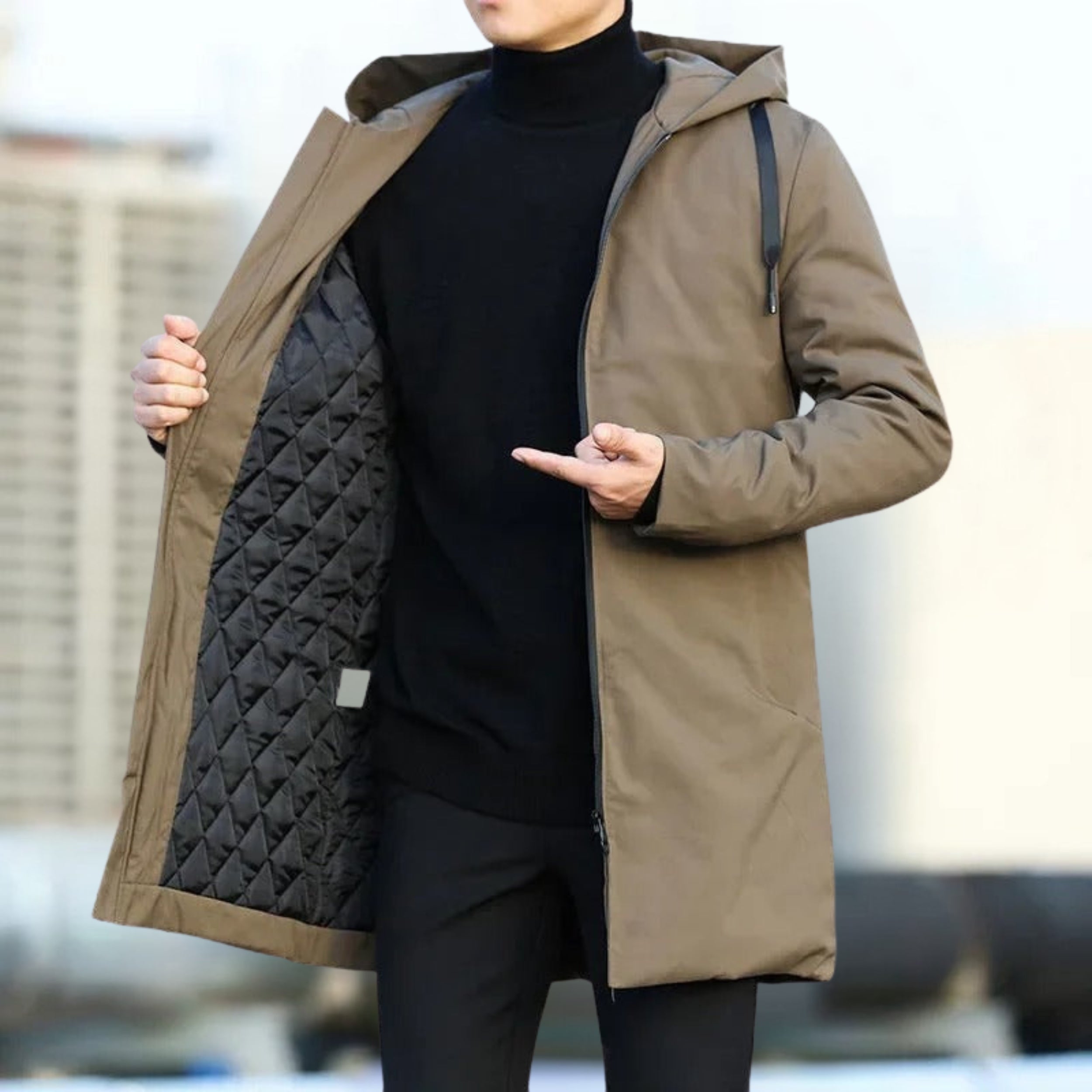 Vincenzo™ Windbreaker with Hood