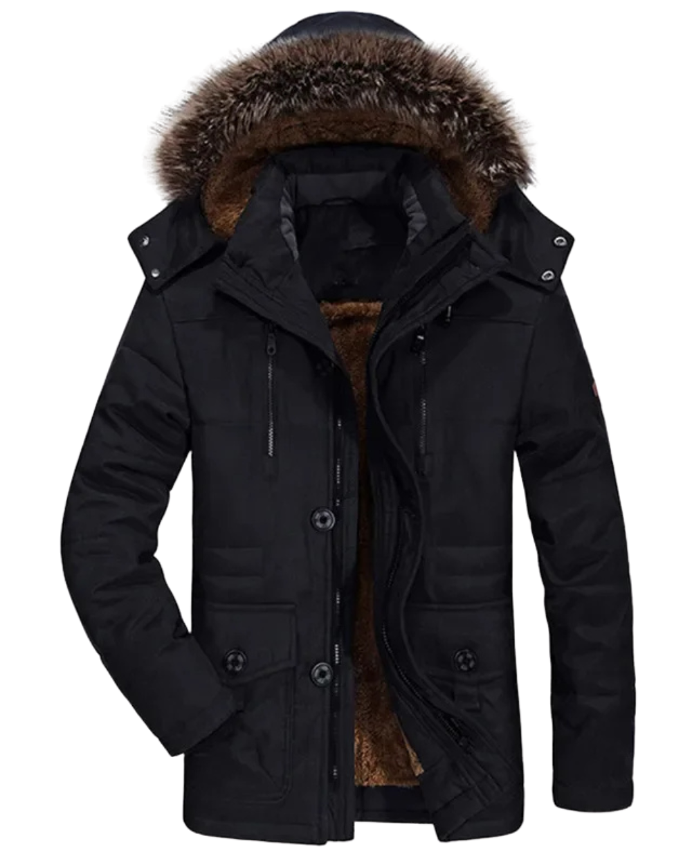 Cotton Hoodie Winter Jacket