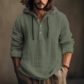 Bradley | Elegant Long-Sleeve Shirt with Hood