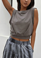 Eve | Comfort cotton sleeveless shirt