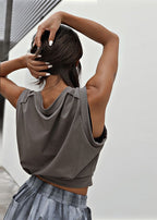 Eve | Short Sleeveless T-shirt