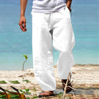 Remo | Casual linen pants with relaxed cut