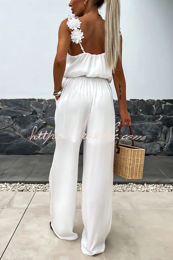 Cosima | Casual Jumpsuit with Embroidery