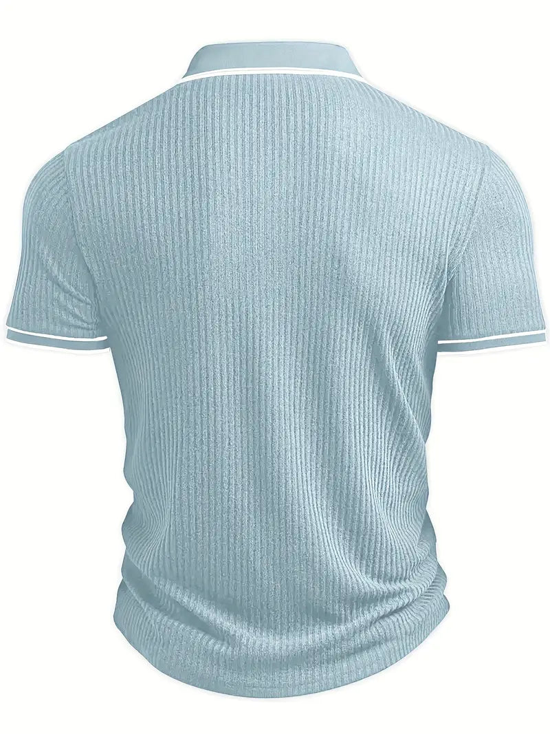 Orestis - Elegant Polo Shirt with Short Sleeves