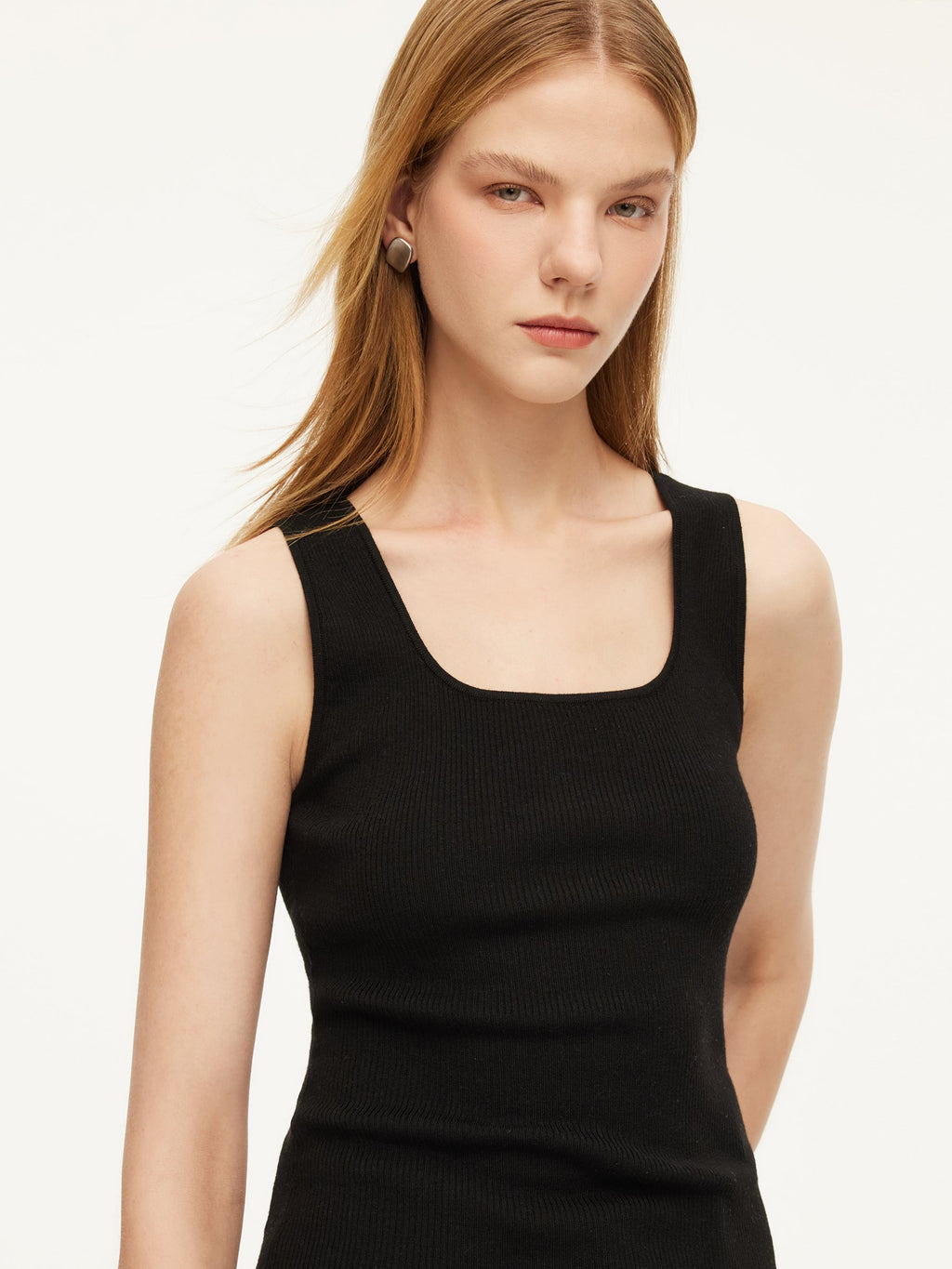 Women's Square Neck Strappy Top