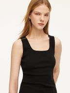 Women's Square Neck Strappy Top