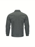 Marvin – Casual Polyester Jacket with Zip