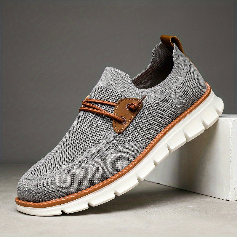 Adam Men's Sneakers – Lightweight, Non-Slip, Comfortable Slip-On Sports Shoes