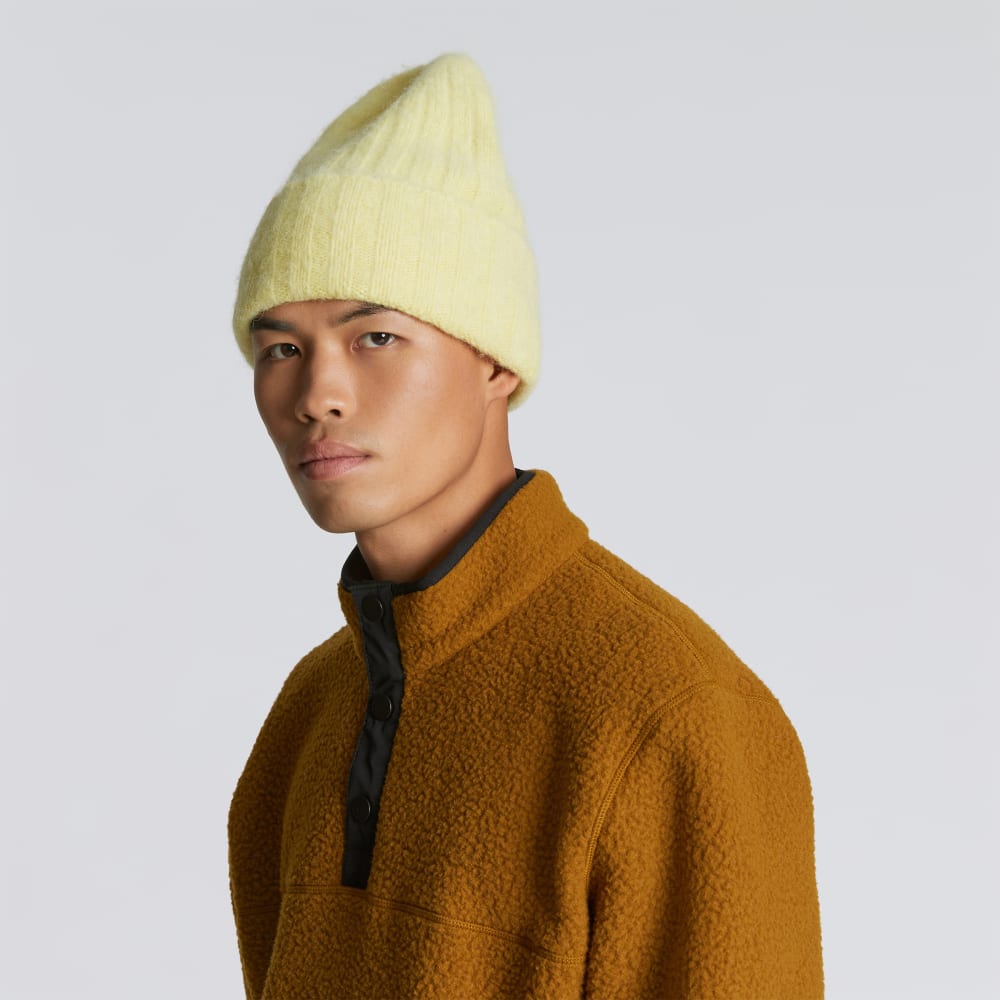 Alpaca Beanie | Lemon
