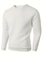 Andreas Herren Pullover – Boho Check, Langarm, Gemütlich