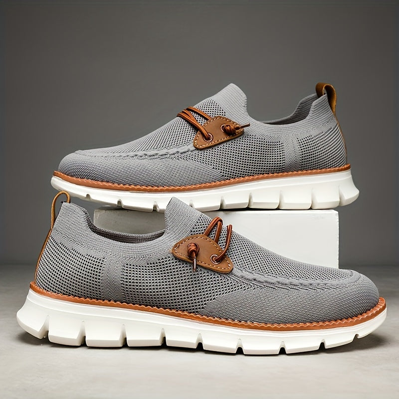 Adam Men's Sneakers – Lightweight, Non-Slip, Comfortable Slip-On Sports Shoes