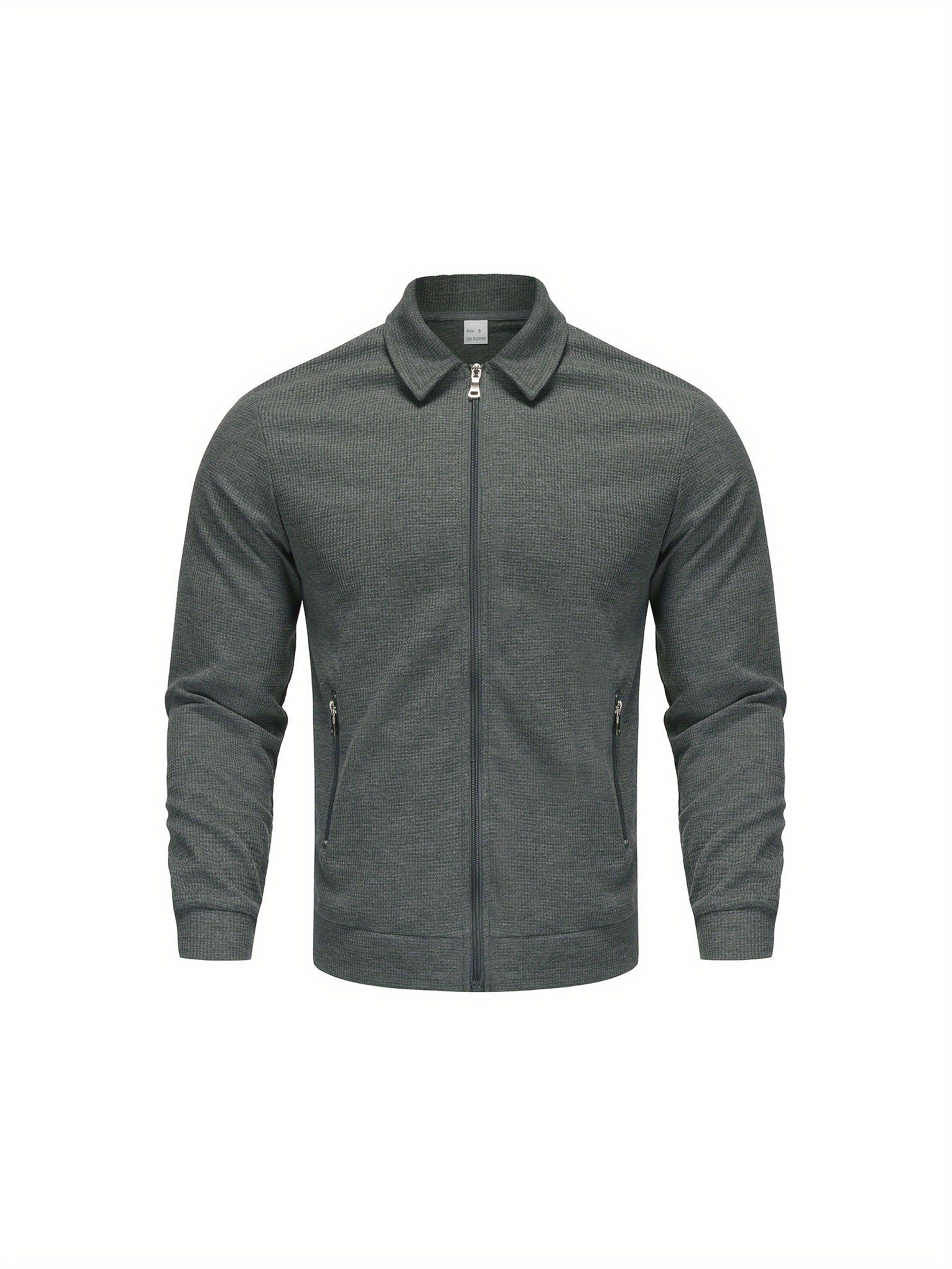 Marvin – Casual Polyester Jacket with Zip
