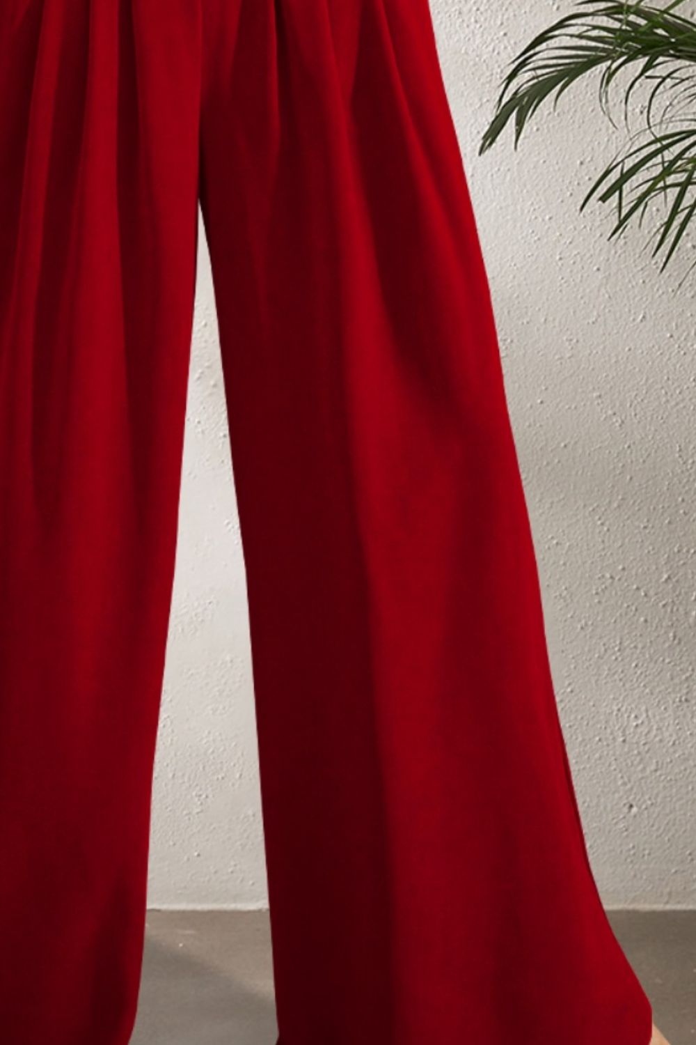 ZY | Wide Leg High-Waisted Trousers
