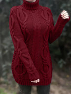 Narda Women's Turtleneck Dress