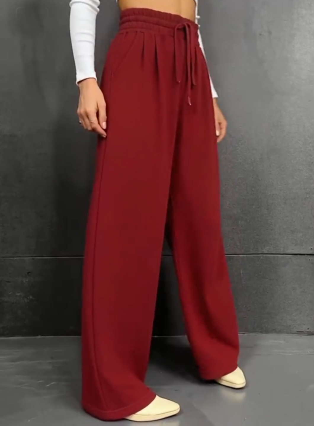Trish | Loose Wide-Leg Trousers