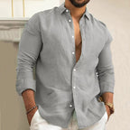 Dorian | Cotton and Linen Shirt