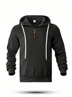 Kolton – Hooded Sweatshirt with Half Zip