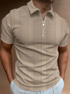 Rocco | Casual Reversible Knitted Jacquard Polo