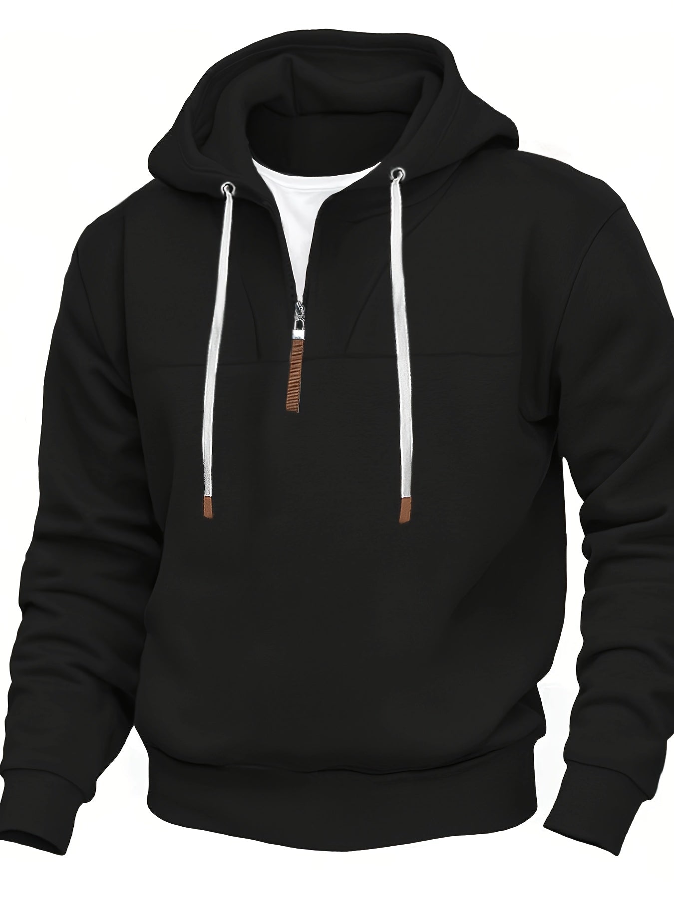 Kolton – Hooded Sweatshirt with Half Zip