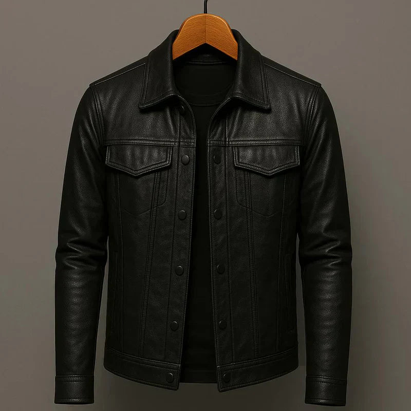 Andreas - Biker Leather Jacket