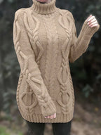 Narda Women's Turtleneck Dress