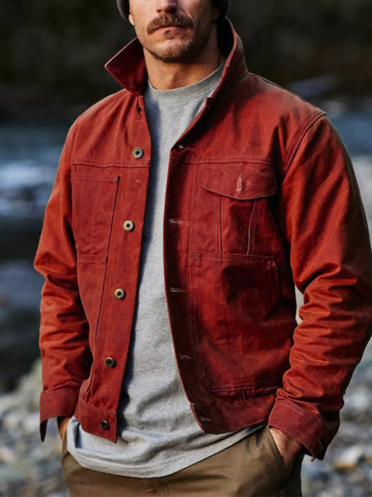 Arvid | Vintage Jacket with Button Placket