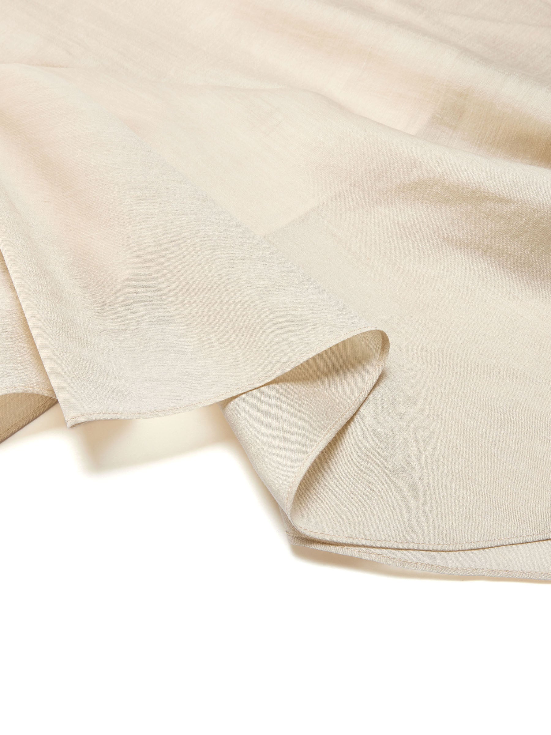 Women's Ruffled Top in Lyocell Blend