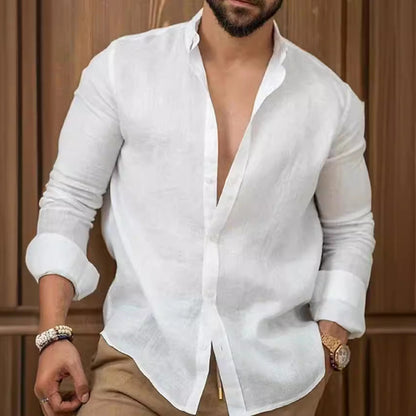 Dorian | Cotton and Linen Shirt