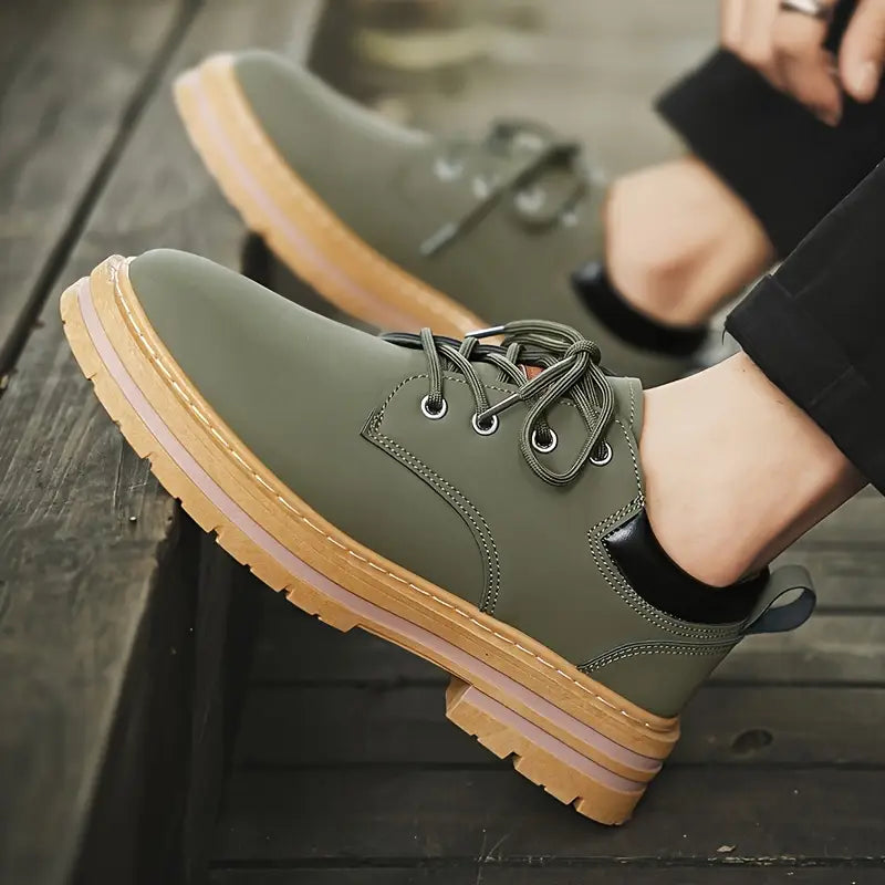Trevino Classic Lace-Up Shoes with Round Toes