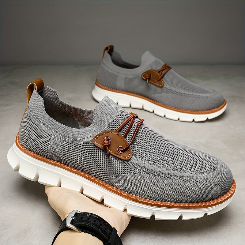 Adam Men's Sneakers – Lightweight, Non-Slip, Comfortable Slip-On Sports Shoes