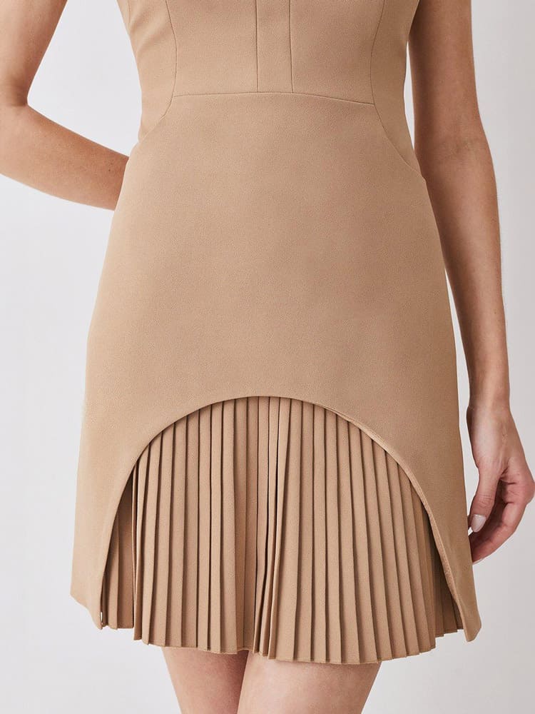 Figure-Hugging Mini Dress