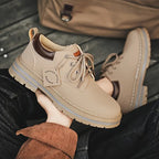 Trevino Classic Lace-Up Shoes with Round Toes