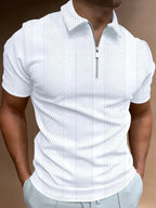 Rocco | Casual Reversible Knitted Jacquard Polo