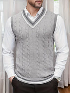 Duane | Sleeveless Knitted Sweater