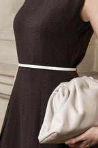 Clara Bicast Leather Belt