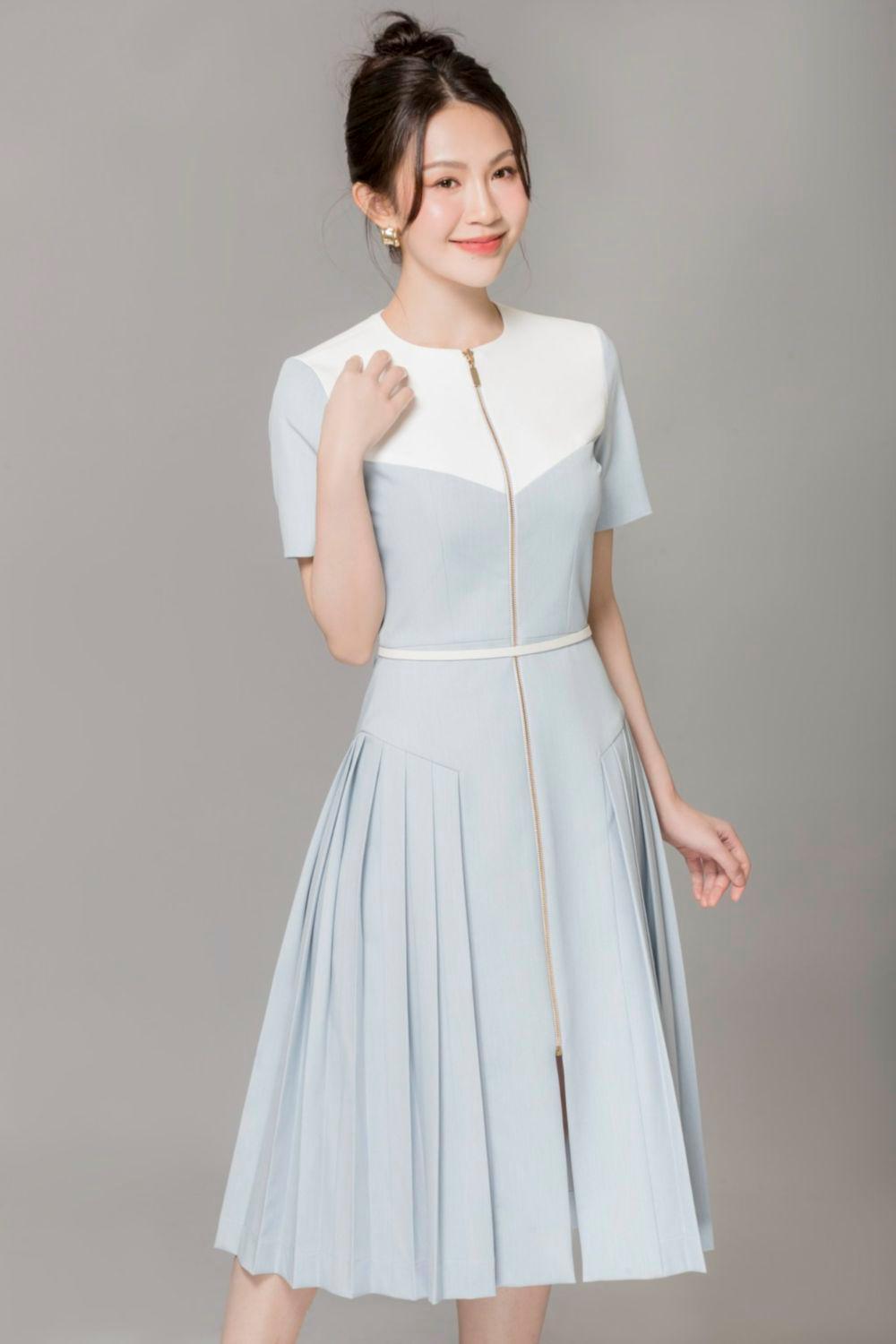 Clara Bicast Leather Belt