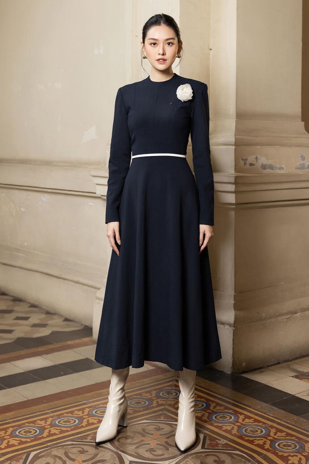 Clara Bicast Leather Belt