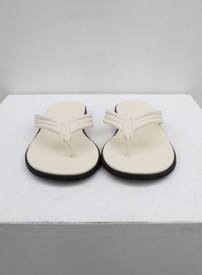Beige Flip Flops CU21