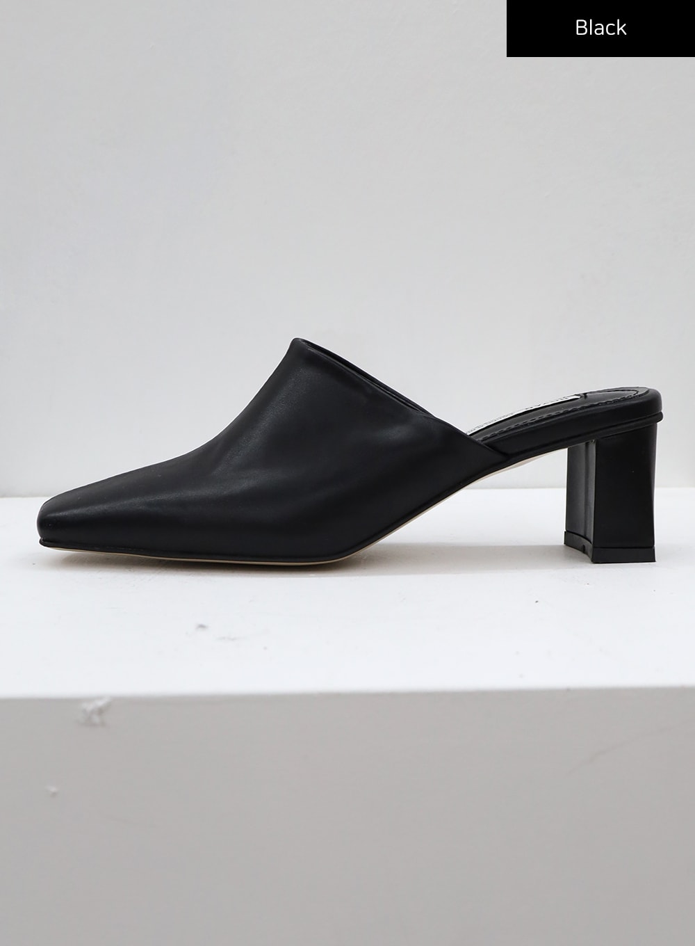 Square Toe Heeled Mules CJ27