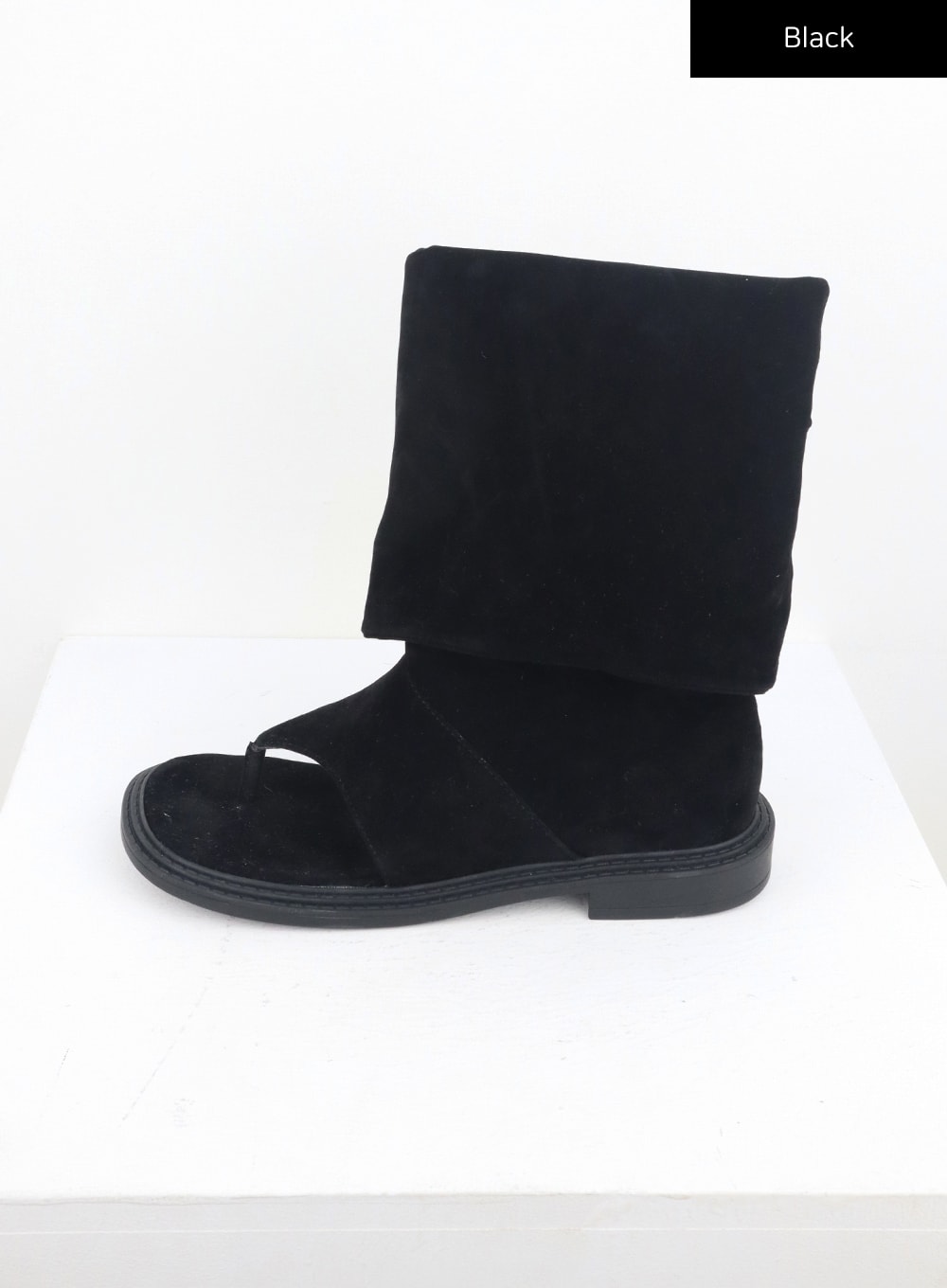 Knee-High Cut Toe Boots CL310