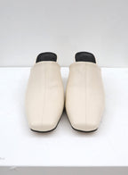 Square Toe Heeled Mules CJ27