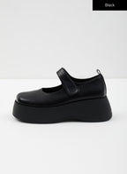 Square Toe Chunky Platform Mary Jane CJ317