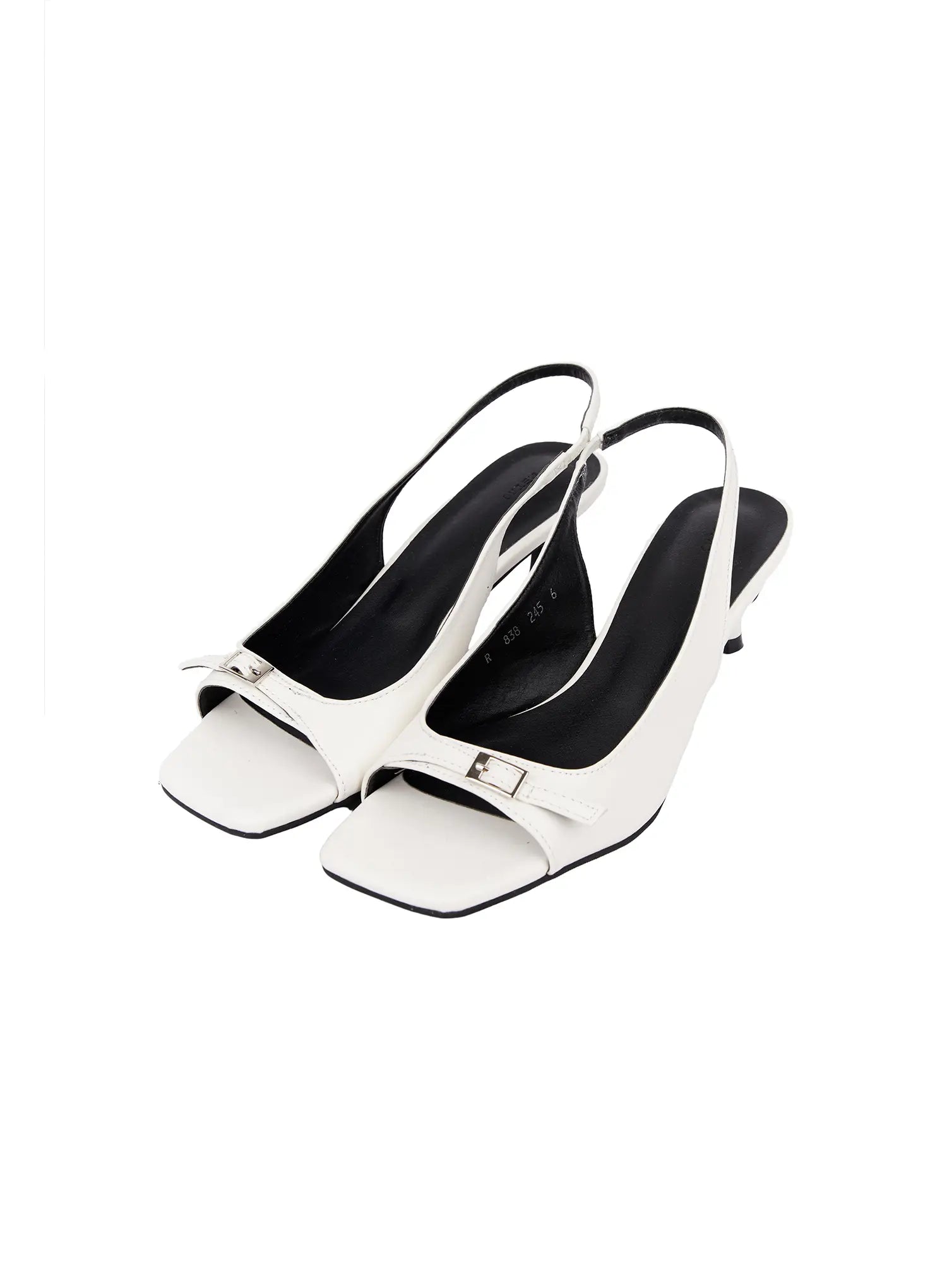 Buckle Strap Kitten Heels Sandals CA507