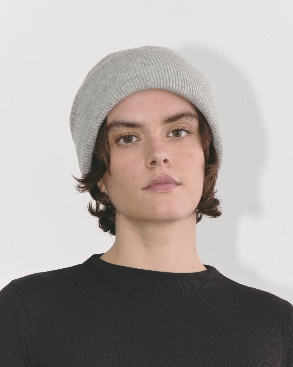 Waffle Beanie | Grey Melange