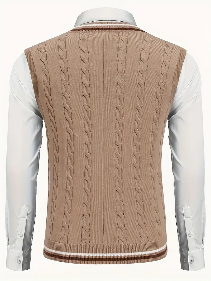 Duane | Sleeveless Knitted Sweater