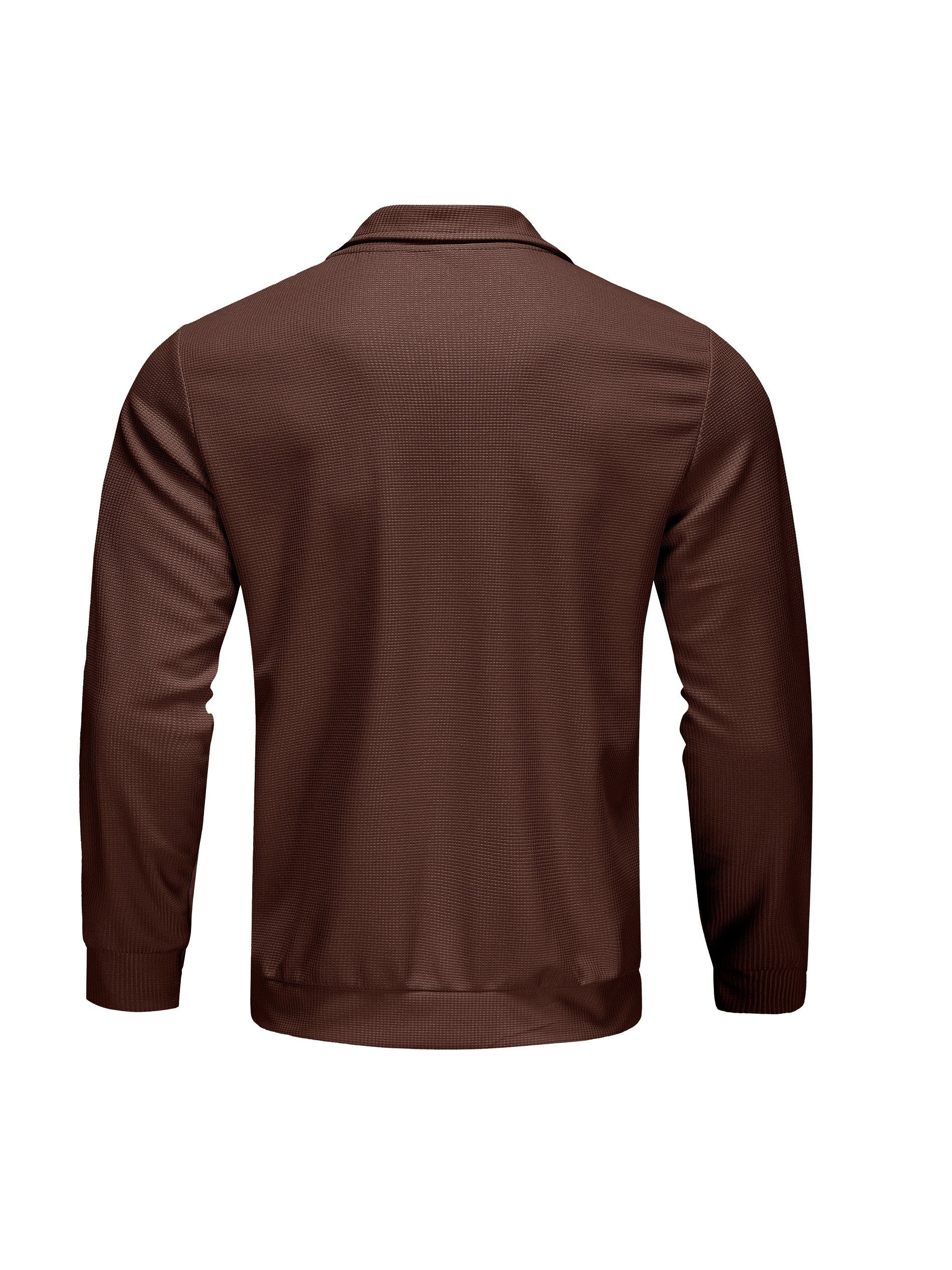 Marvin – Casual Polyester Jacket with Zip