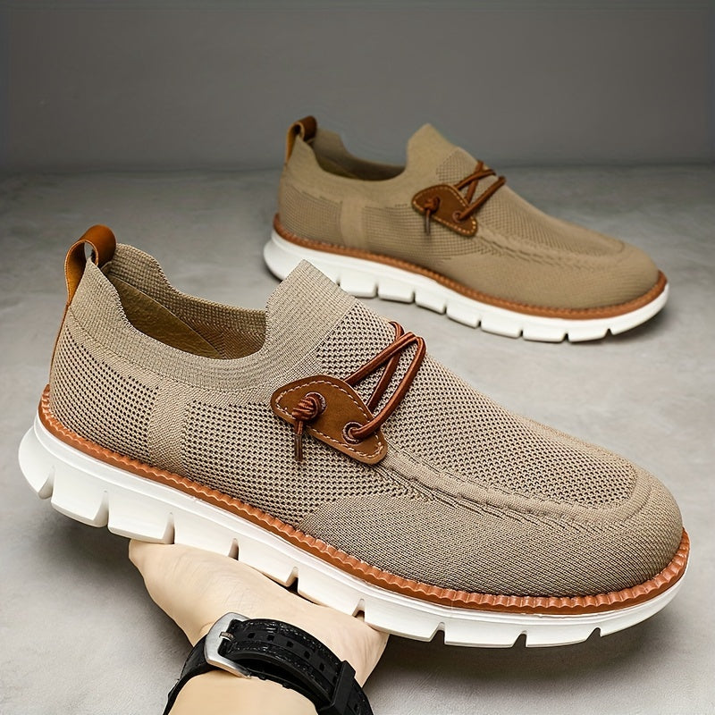 Adam Men's Sneakers – Lightweight, Non-Slip, Comfortable Slip-On Sports Shoes