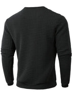 Andreas Herren Pullover – Boho Check, Langarm, Gemütlich