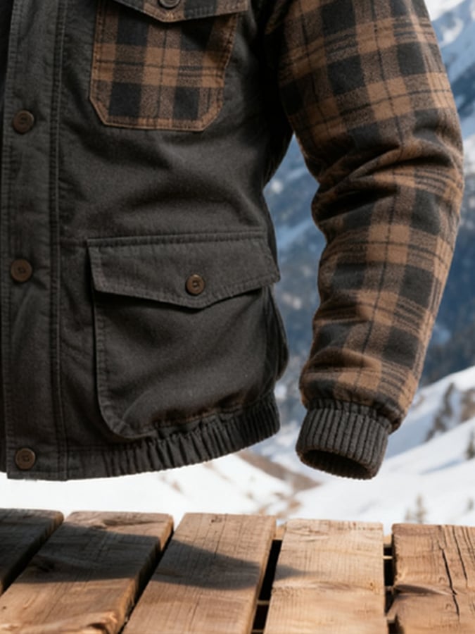 BOSSHARD - Windproof, warm, and cold-resistant men's hooded jacket