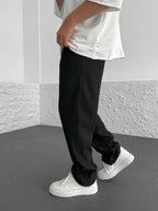 Wigand Comfort Ribbed Elastane Trousers